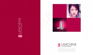 化妆品宣传册PSD设计素材