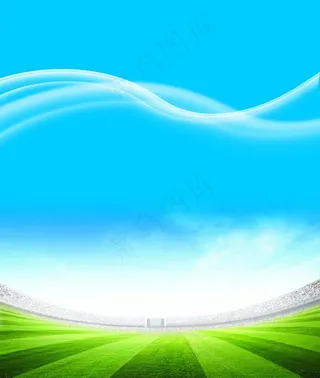 展板 绿色操场图片