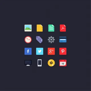 ppt设计ai图标矢量素材