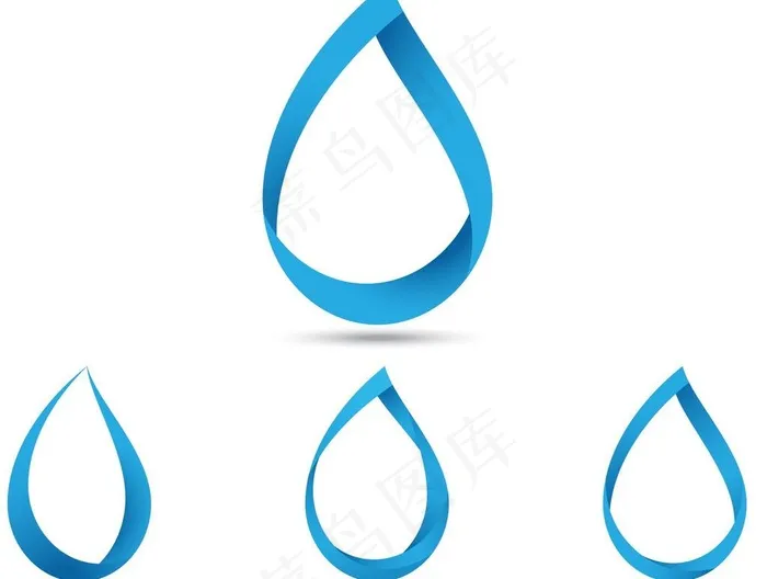 水滴图片ai矢量模版下载