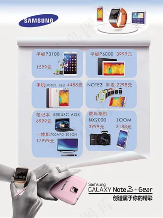 三星Note3海报