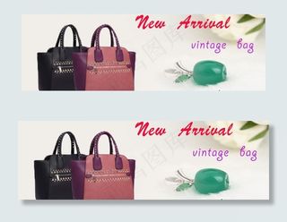 女包海报模板图片