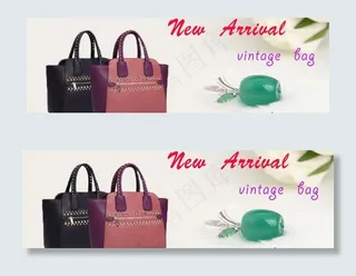 女包海报模板图片