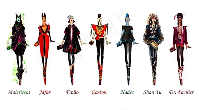 7款时尚女装设计图