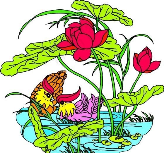 吉祥图案 中华传统图案 动物装饰图案 矢量素材 CDR格式_0043