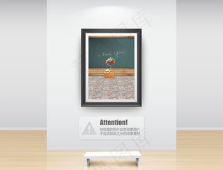 拴着气球的旅行箱影楼摄影背景图片