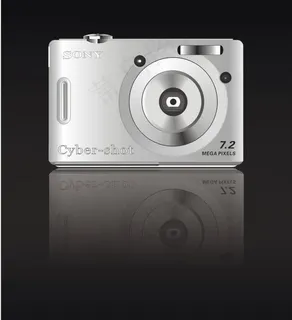 数码相机 高清矢量图图片