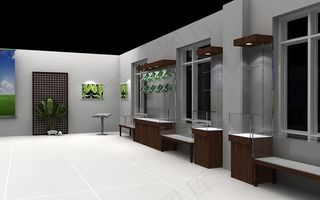 植物动物展标厅图片