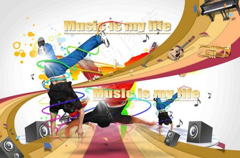 街舞音乐广告