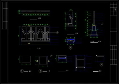万科城市花园cad图纸素材