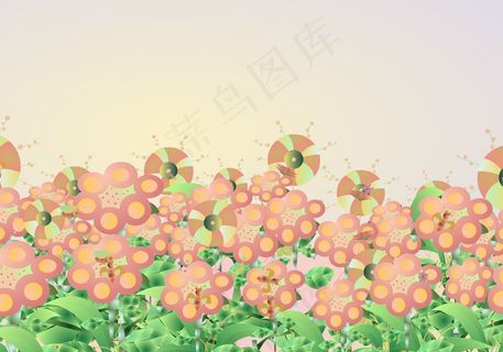 蜜蜂与太阳花