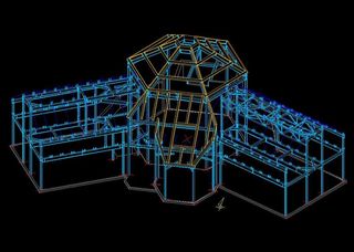 科技建筑高割草学校威尔顿NH