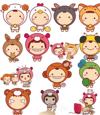 Q版卡通图片