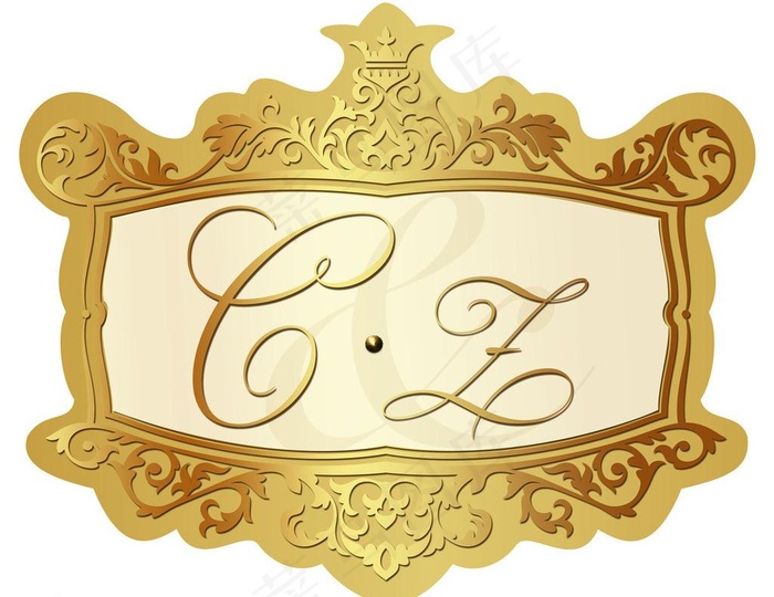 婚礼logo设计图片