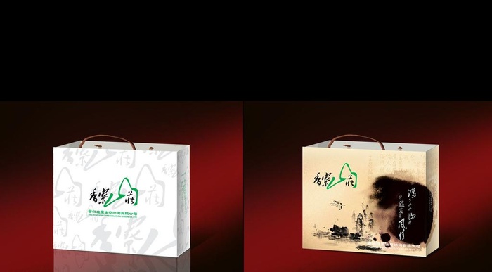 手提袋图片cdr矢量模版下载