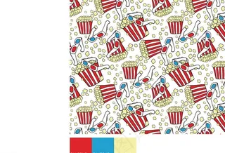 爆米花素材图片