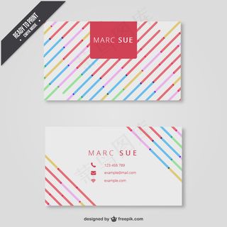 时尚简约超酷名片