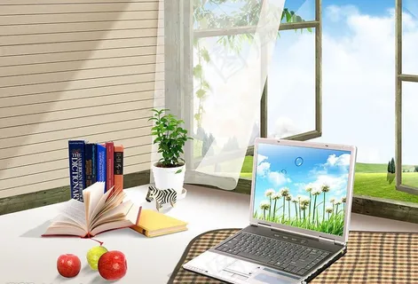 窗外的风景图片