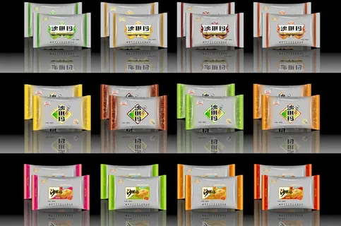 沙琪玛包装图片