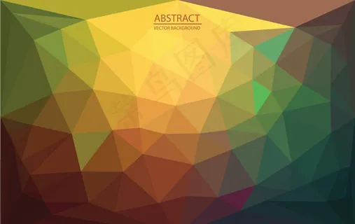 抽象的三角形背景的现代设计2