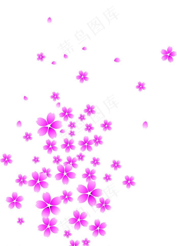 粉色花朵 梦幻