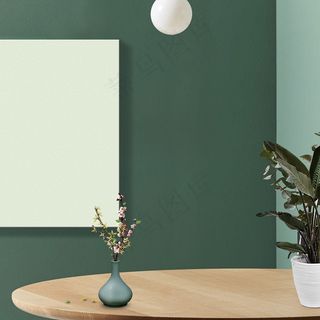 简约家居风空气净化器促销主图背景