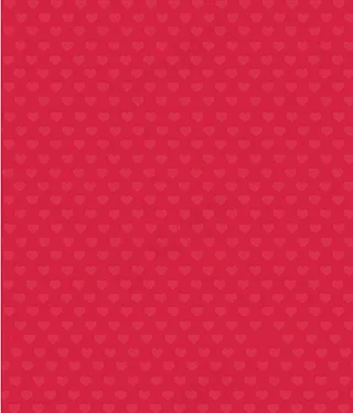 红色卡通心形背景图片