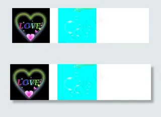 艺术字 透明水滴效