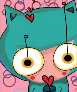 可爱卡通矢量人物图片