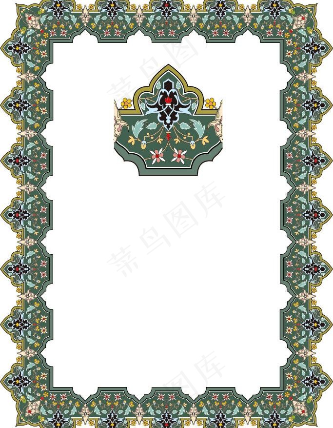 古典花纹花边框 相框图片eps,ai矢量模版下载