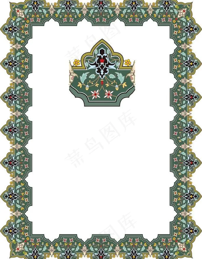 古典花纹花边框 相框图片eps,ai矢量模版下载
