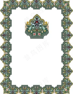 古典花纹花边框 相框图片