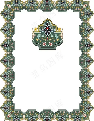 古典花纹花边框 相框图片