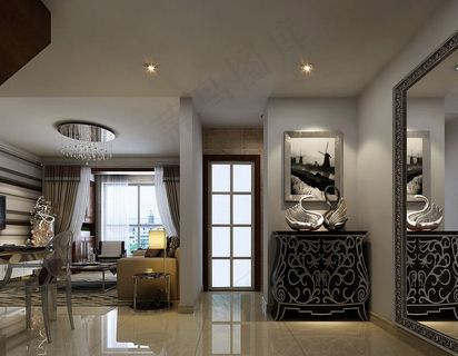 玄关设计效果图