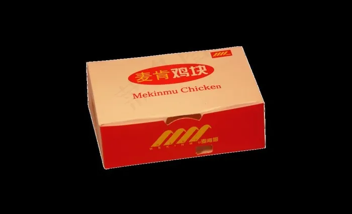 全套西式快餐食品图 鸡块盒图片psd模版下载