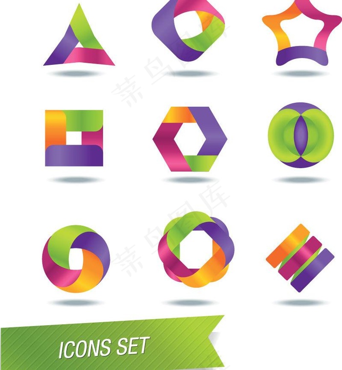 logo图标图片eps,ai矢量模版下载