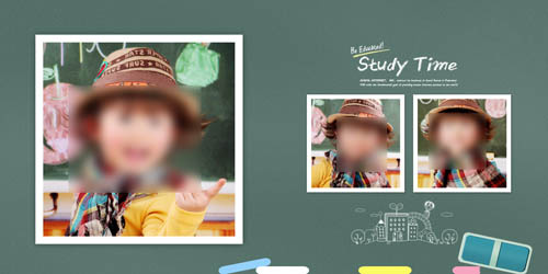 2012年影楼儿童模板杂锦集Vol...