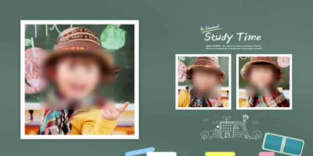 2012年影楼儿童模板杂锦集Vol...