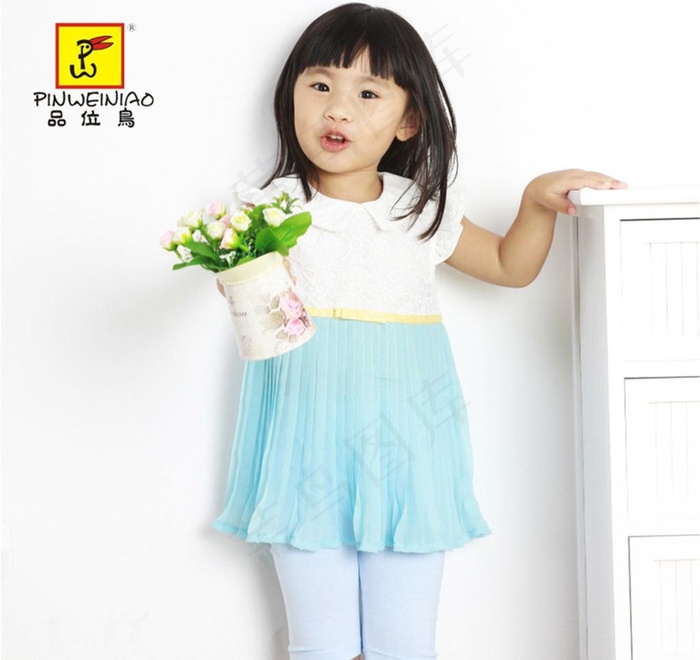 品位鸟高档纯棉婴童装图片