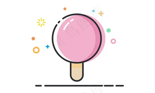 MBE风格圆形雪糕 MBE风格圆形雪糕