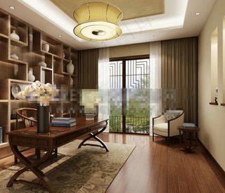 现代书房模型素材免费下载免费下载