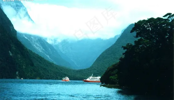 紐西蘭南島米佛峽灣图片 紐西蘭南島米佛峽灣图片