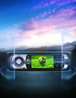 车载播放器图片