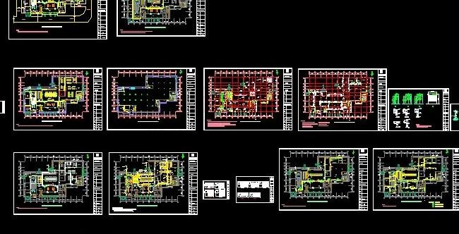 大型工厂新建厨房施工图