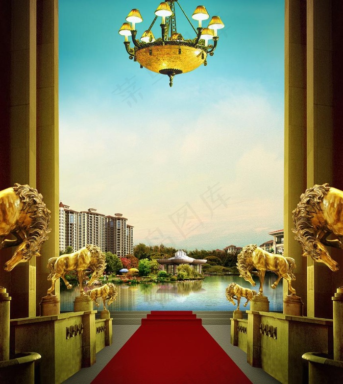 欧式开盘报广图片(3150X3740(DPI:250))psd模版下载