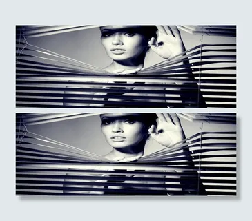 红灰配色线条HTML5博客模板