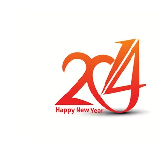 2014艺术字设计矢量素材-2