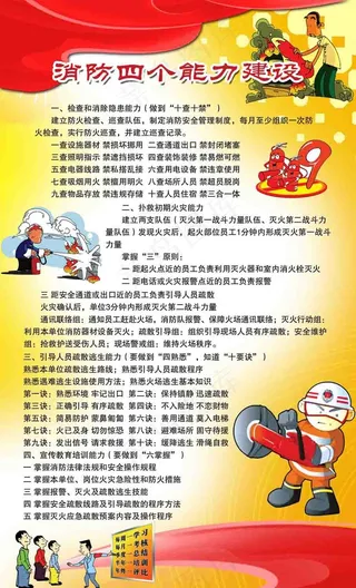 消防四个能力建设
