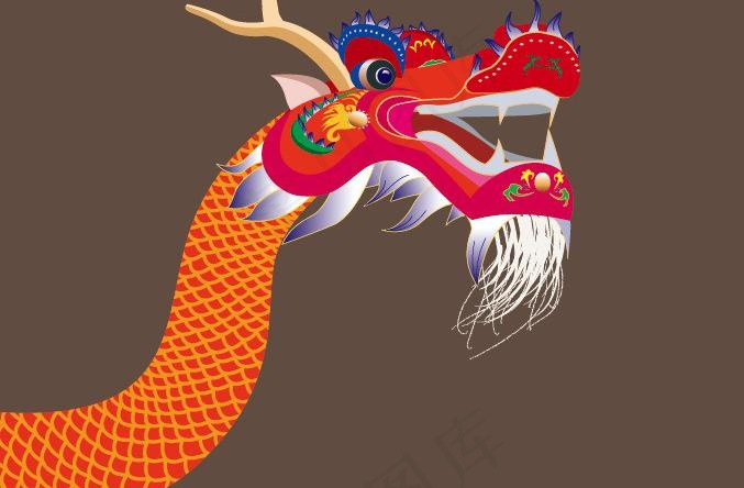 龙头 端午 龙舟图片eps,ai矢量模版下载