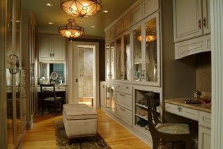 衣帽间衣柜效果图